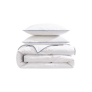 Someo Pack couette prestige hôtellerie 260x240 et oreiller 70% duvet de canard anti-allergènes - Publicité