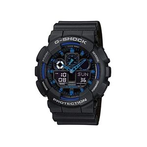 Casio G-SHOCK CLASSIC GA-100-1A2ER - Montre-bracelet - quartz - analogique + digital - résine - Publicité