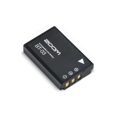 Batterie rechargeable Lithium-Ion BT-03 de Zoom - Accessoire caméra - Publicité Batterie rechargeable Lithium-Ion BT-03 de Zoom - Accessoire caméra - Publicité
