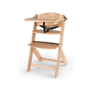 Kinderkraft Chaise haute Enock, 2 en 1, Bois - Publicité