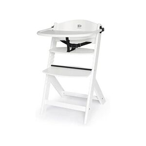 Kinderkraft Chaise haute Enock, 2 en 1, Blanc - Publicité