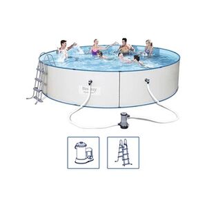 Bestway Ensemble de piscine Hydrium avec cadre en acier rond 460x90 cm - Publicité