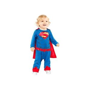 Amscan déguisement superman justice league bébé - 6/12 mois - bleu - 9906712 - Publicité