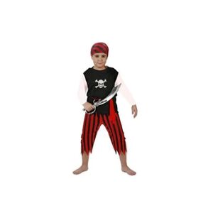 GENERIQUE Deguisement Enfant Le Pirate Jambes Rouges - Publicité