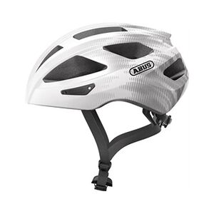 Abus Casque route Macator White silver - Taille M - Blanc - 0078615 - Publicité