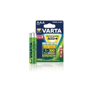 Varta Batterie nimh aaa/lr03 1. 2 v 1000 mah r2u 4-blister - Publicité