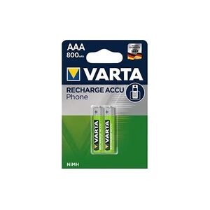 Varta Batterie rechargeable nimh aaa 1. 2 v 750 mah 2-blister - Publicité