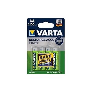 Varta Batterie rechargeable nimh aa 1. 2 v 2100 mah 4-blister - Publicité