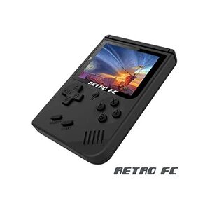 Console rétrogaming GENERIQUE Jeux Classiques-Joueur de Jeu Tetris(Pro Rrteo Fc)-168 Types de Jeux Mini Console de Jeu Portable Rétro Retro Rs-6A-Noir