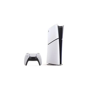 Sony Console PS5 Slim Edition Digital Blanc et Noir - Publicité