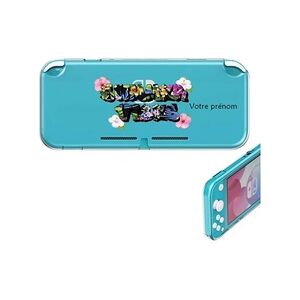 Etui et protection gaming GENERIQUE Coque pour Nintendo Switch LITE avec votre prénom motif summer vibes et fleur