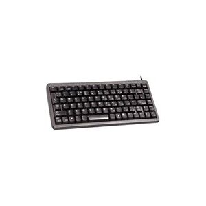 Cherry Compact-Keyboard G84-4100 - Clavier - PS/2, USB - Allemand - noir - Publicité