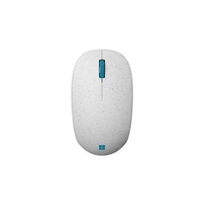 Souris Microsoft Ocean Plastic Mouse - Souris - optique - 3 boutons - sans fil - Bluetooth 5.0 LE - coquillage - Pour la vente au détail - boîte - Publicité