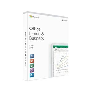 Logiciel Microsoft Office 2019 Famille et Petite Entreprise pour Mac (Home & Business) - Clé licence à télécharger - Publicité