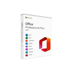 Office Pro plus 2021 - 1 PC - lié à votre compte Microsoft - Logiciel à télécharger Lié au compte Microsoft - Publicité