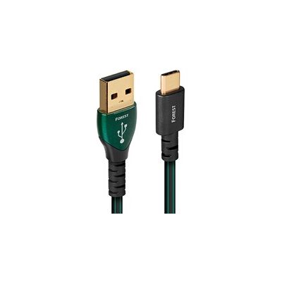 Câble Numérique USB C et USB A Forest AudioQuest 1,5m - Publicité Câble Numérique USB C et USB A Forest AudioQuest 1,5m - Publicité