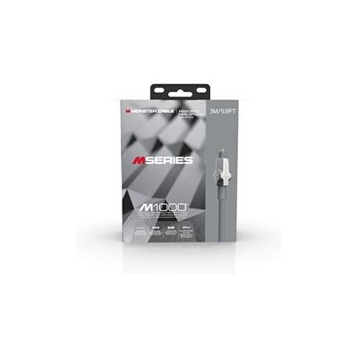 Monster Cable Câble audio numérique Monster Home Audio 3M Silver - Publicité Monster Cable Câble audio numérique Monster Home Audio 3M Silver - Publicité