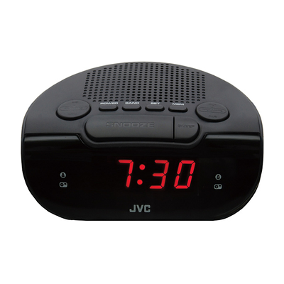 Réveil radio Jvc RA-F120B noir - Publicité Réveil radio Jvc RA-F120B noir - Publicité