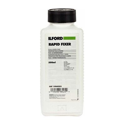Fixateur Rapide Ilford 500ml - Accessoire photo - Publicité Fixateur Rapide Ilford 500ml - Accessoire photo - Publicité