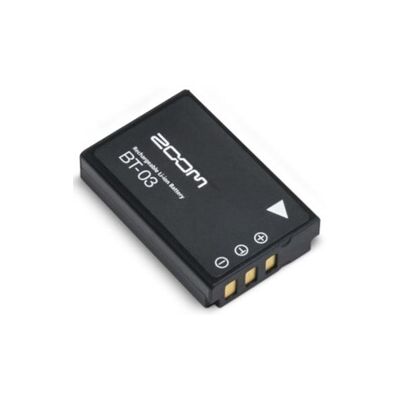 Batterie rechargeable Lithium-Ion BT-03 de Zoom - Accessoire caméra - Publicité Batterie rechargeable Lithium-Ion BT-03 de Zoom - Accessoire caméra - Publicité