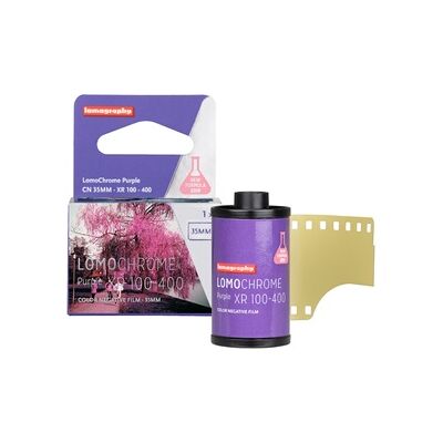 Lomography - Lomochrome Purple 35mm ISO 100-400 - Film - Publicité Lomography - Lomochrome Purple 35mm ISO 100-400 - Film - Publicité