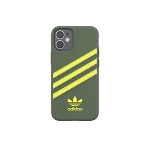 Adidas Coque pour iPhone 12 Mini Similicuir Vert jaune Originals - Publicité