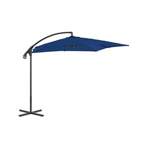 GENERIQUE Parasol déporté avec mât en acier 250x250 cm Azuré - Publicité