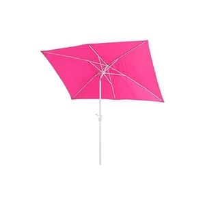 Mendler Parasol N23, 2x3m rectangulaire inclinable, polyester/aluminium 4,5kg rose - Publicité