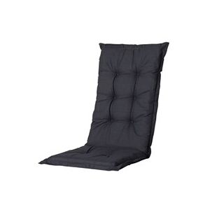 Coussin pour mobilier de jardin Madison Coussin de chaise à haut dossier Basic 123x50 cm noir - Publicité