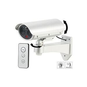 VisorTech : Caméra de surveillance factice avec détecteur de mouvement et fonction alarme - Publicité