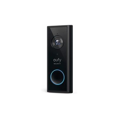 Eufy T82101W1 Sonnette vidéo noire - Sonnette, Noir, 2K HD - Publicité Eufy T82101W1 Sonnette vidéo noire - Sonnette, Noir, 2K HD - Publicité