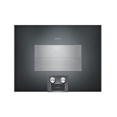 Four vapeur Gaggenau BS474102 - 60cm, Anthracite - Publicité Four vapeur Gaggenau BS474102 - 60cm, Anthracite - Publicité