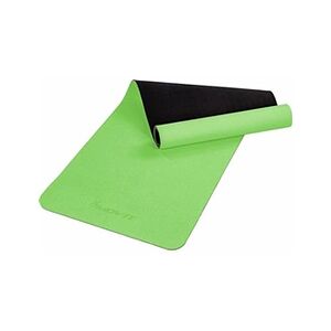 Tapis de sport Movit Tapis de gymnastique TPE, tapis de pilates, tapis d'exercice premium, tapis de yoga, sans substances nocives, 190 x 60 x 0,6 cm, couleur vert clair - - Publicité