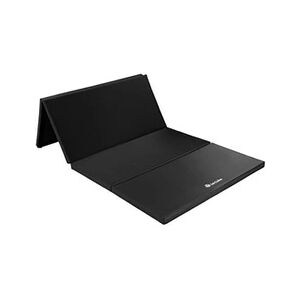 Tapis de sport Tectake Tapis de gymnastique pliable et extensible 240x120x5cm - noir - Publicité