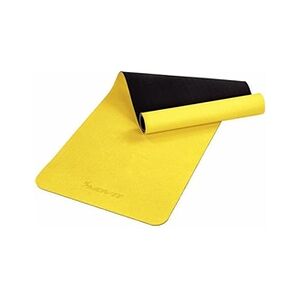 Tapis de sport Movit Tapis de gymnastique TPE, tapis de pilates, tapis d'exercice premium, tapis de yoga, sans substances nocives, 190 x 60 x 0,6 cm, couleur jaune - - Publicité