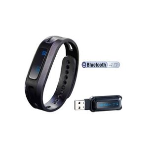 GENERIQUE Bracelet fitness Bluetooth 4.0 ''FBT-50'' avec analyse du sommeil - Publicité