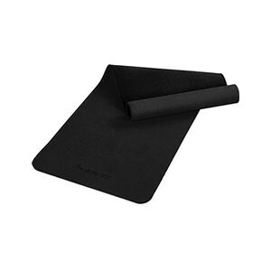 Tapis de sport Movit Tapis de gymnastique TPE, tapis de pilates, tapis d'exercice premium, tapis de yoga, sans substances nocives, 190 x 60 x 0,6 cm, couleur noir - - Publicité