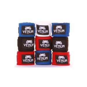 Accessoires de boxe Venum Bandes de Boxe Kontact 2,5 m Rouge - Publicité