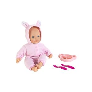 Klein poupée bébé en peluche Princess Coralie 43 cm rose - Publicité