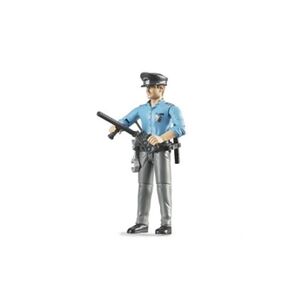 Bruder - Policier de couleur avec accessoires - Publicité