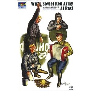 Trumpeter Wwii Soviets Tank Soldier - 1:35e - - Publicité