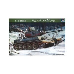 Trumpeter T-34/76 Soviet Tank (1942) - 1:16e - - Publicité