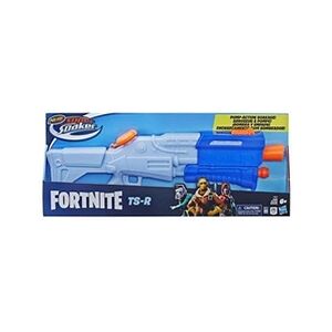 NERF Fusil à eau Fortnite Super Soaker TS-R Bleu et Orange - Publicité