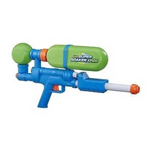 NERF pistolet à eau junior Super Soaker XP10050 cm vert/bleu - Publicité