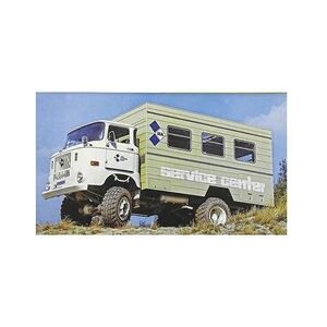 Schuco IFA Service de camion de valise W50 Echelle I IFA W50 Koffer-LKW Service 450786100 - Publicité