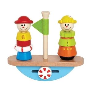 Hape bateau d'équilibrage avec des figures de pile - Publicité