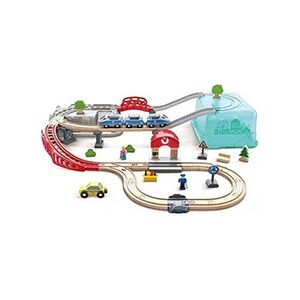 Hape Coffret de train city deux en un - Publicité