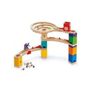 Hape Jeu de construction en bois Race to The Finition Marbre Run - Publicité