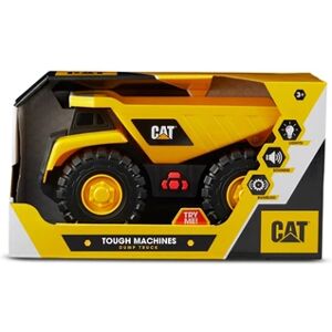 CAT Camion Benne Sons et lumières avec vibrations Tough Machines 25 cm - Publicité