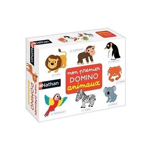 Nathan Mon premier domino animaux du monde - 28 dominos - jeu educatif - Publicité